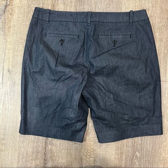 Loft Shorts BERMUDA SHORTS SIZE 6 DARK BLUE​​​ - Picture 2 of 5